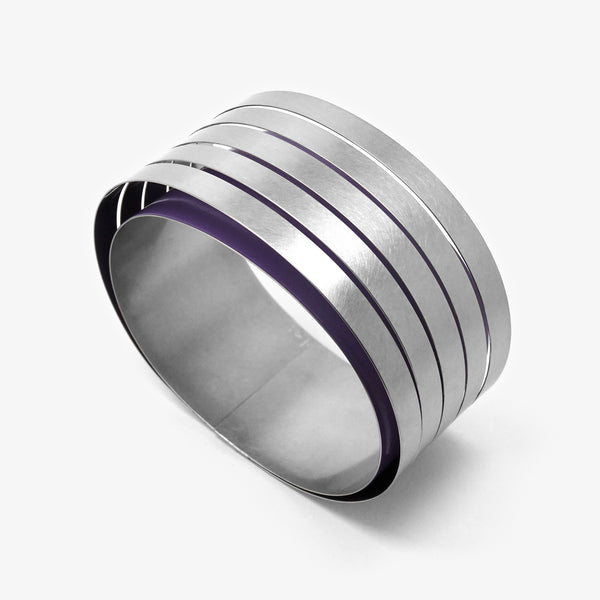 HIDDEN TREASURE BRACELET - BROAD 4 STRIPES