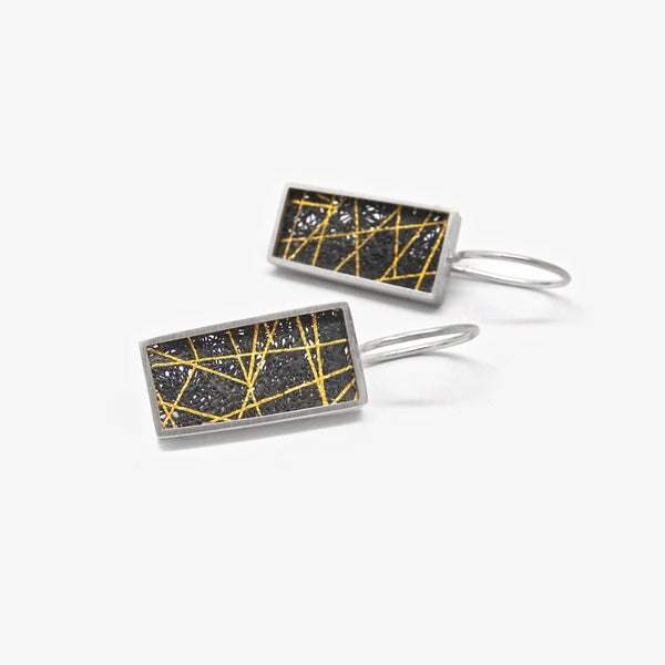 MEDIUM EARRINGS - GOLD WEB
