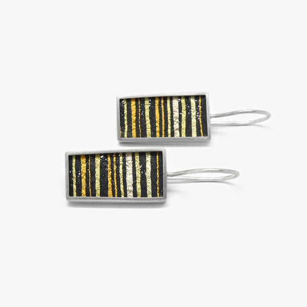 MEDIUM EARRINGS - GOLD LINES