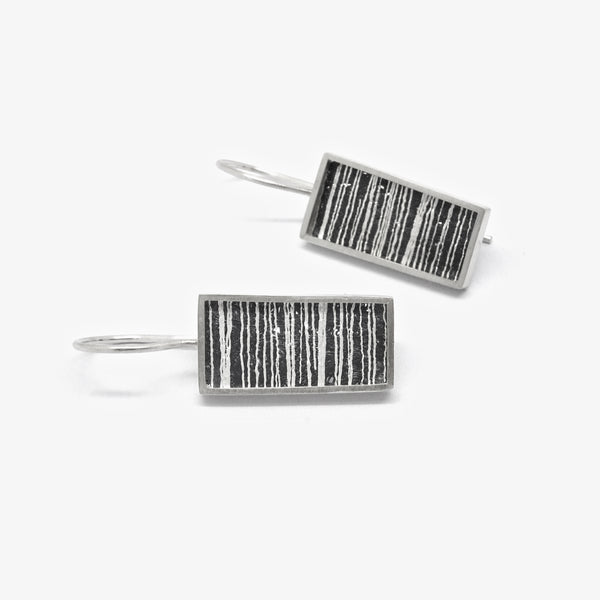 MEDIUM EARRINGS - WHITE HORIZON