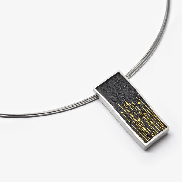 OBLONG PENDANT - BULLRUSHES