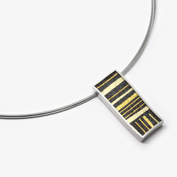 OBLONG PENDANT - STRIPES & LINES