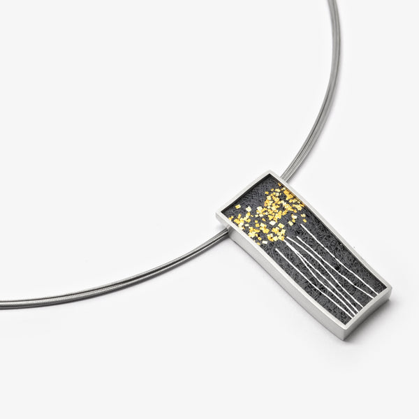 OBLONG PENDANT - WILDFLOWERS
