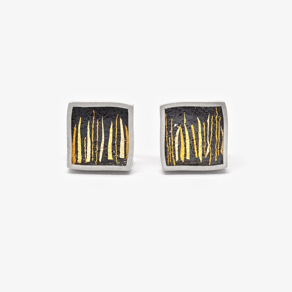 STUDS - GOLD GRASSES