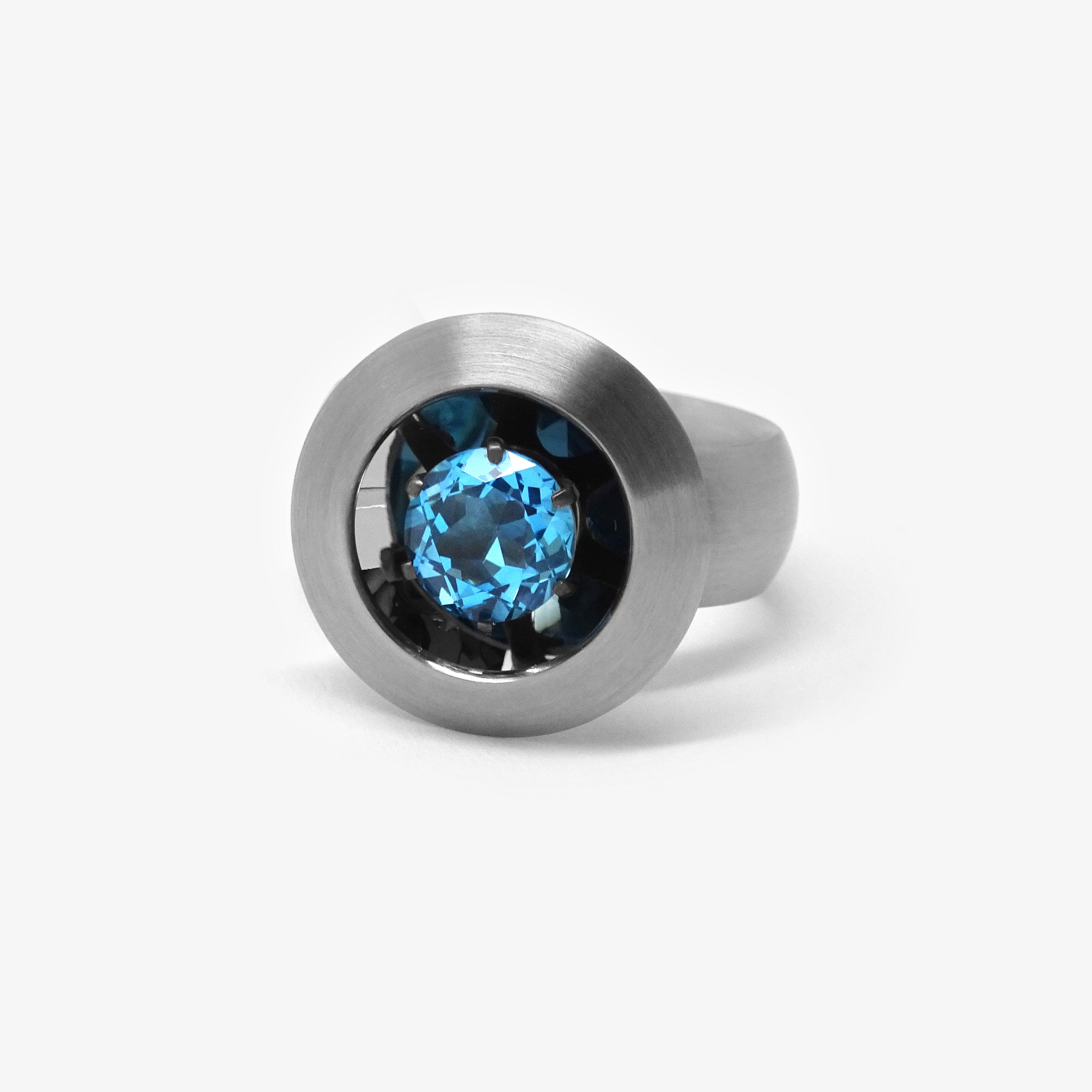 HELIOS RING - MEDIUM - TOPAZ