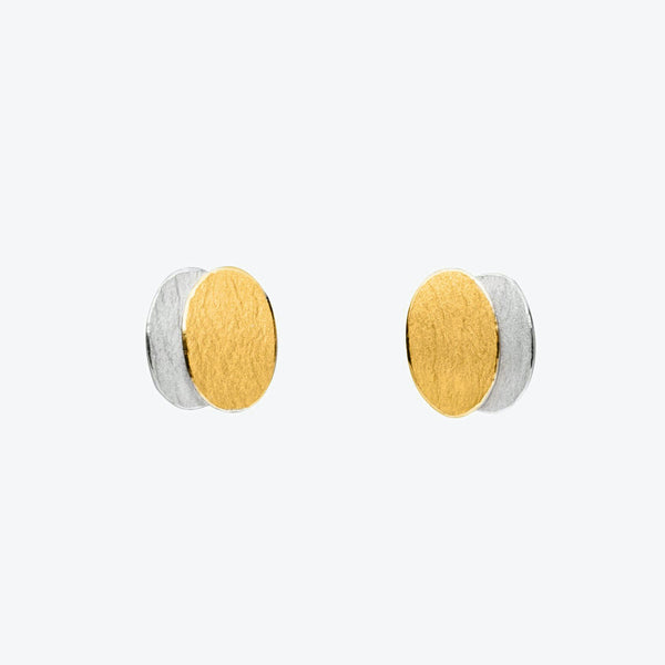 TWIN OVAL STUDS