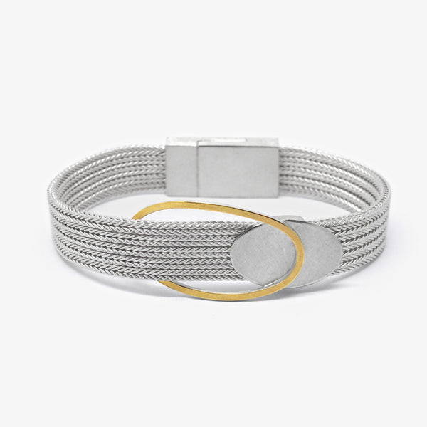 GOLD HOOP BRACELET