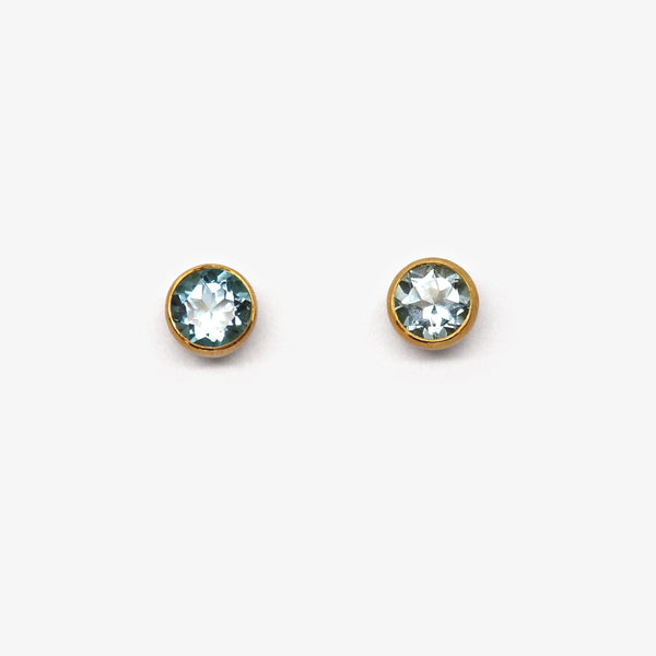 CUP STUDS - TOPAZ