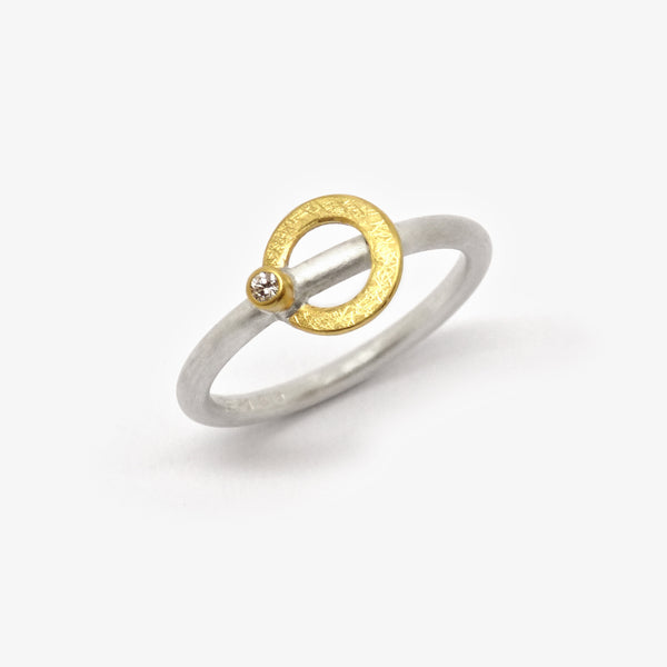 HALO RING + DIAMOND