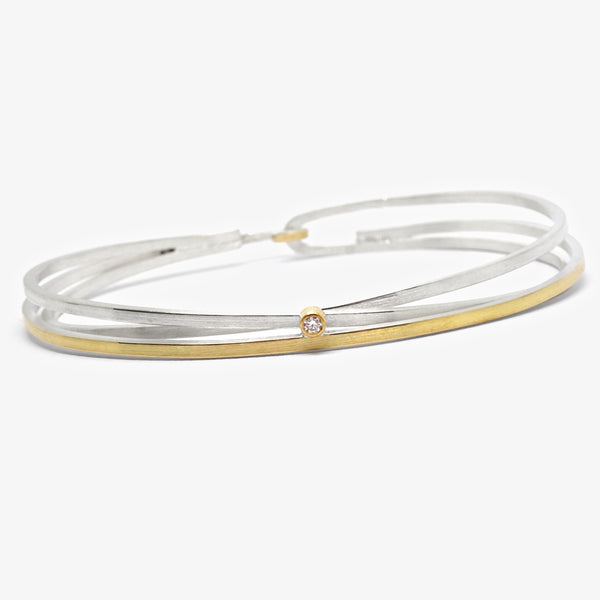 TRIPLE BRACELET + DIAMOND