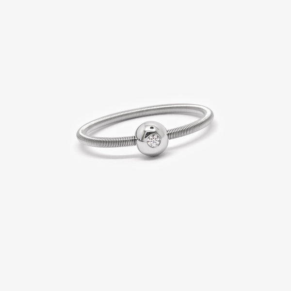 COLETTE RING 1  - PLATINUM + DIAMOND