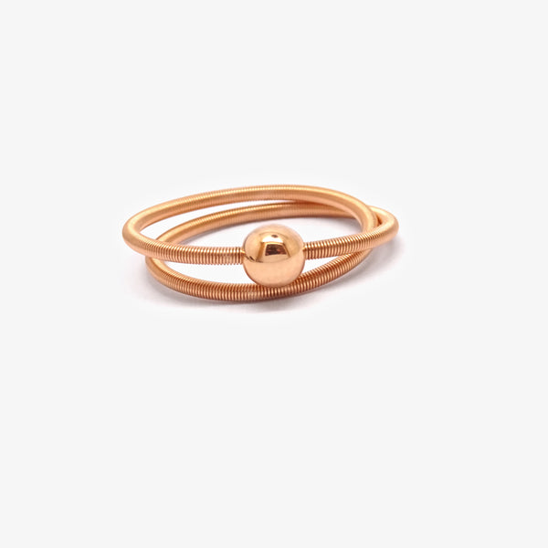 COLETTE RING 2 - RED GOLD