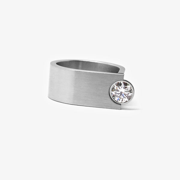SOLITAIRE - PLATINUM - 0.50CT
