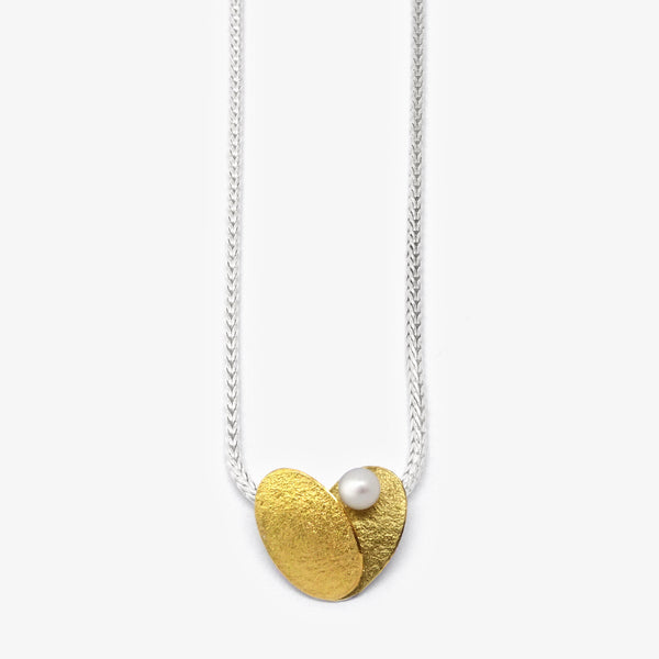 OYSTER PENDANT + PEARL