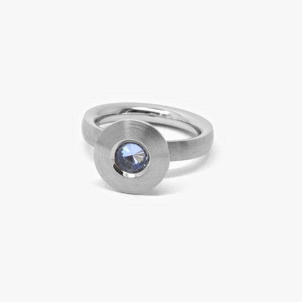 NR 5 RING - AQUAMARINE