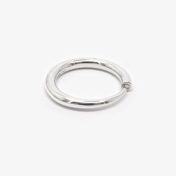 FINE TAPERED RING - DIAMOND 03