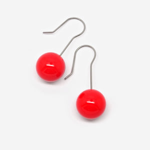 BALL HOOK EARRINGS - SHORT 10MMØ