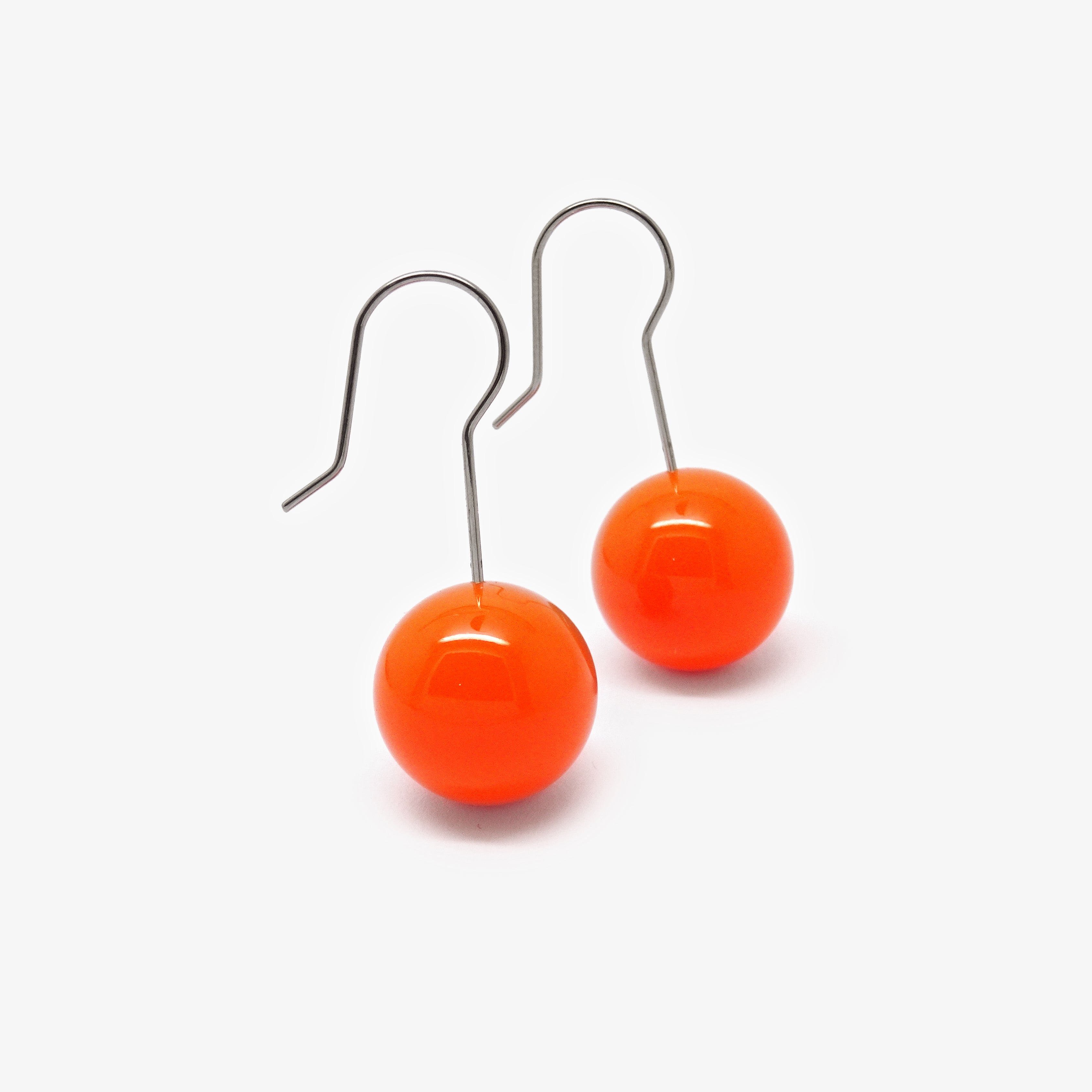 BALL HOOK EARRINGS - SHORT