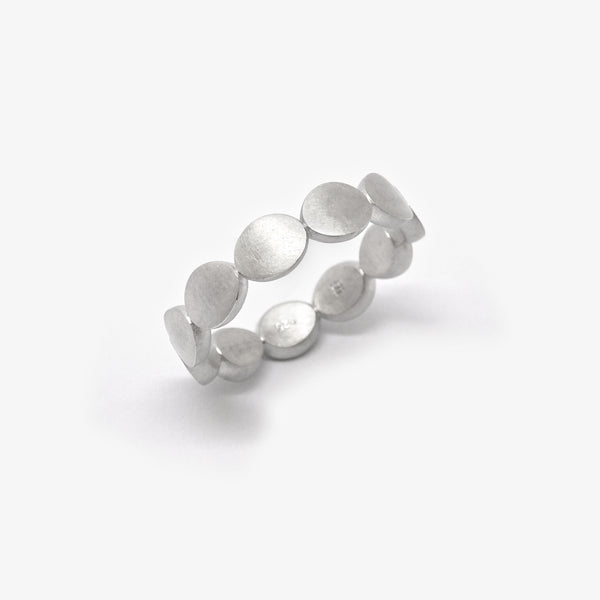 MIRROW RING - NARROW - SILVER