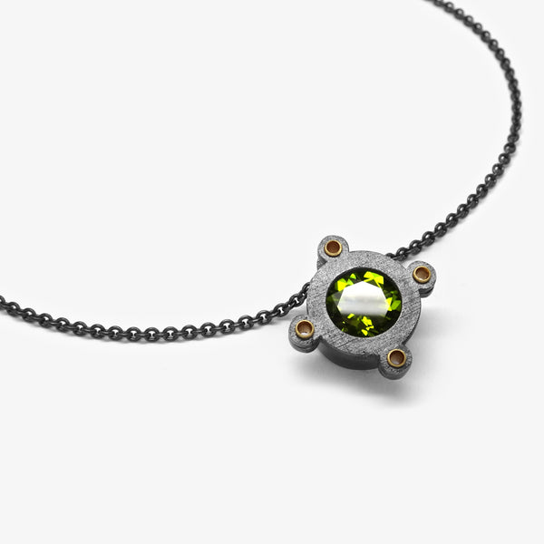 PERIDOT ANDROMEDA PENDANT