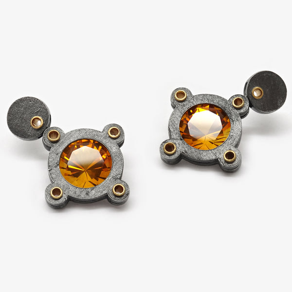 ANDROMEDA EARRINGS - PALMERA CITRINE