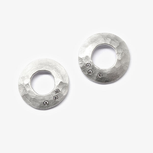 LARGE MILKYWAY STUDS - 3 DIAMONDS
