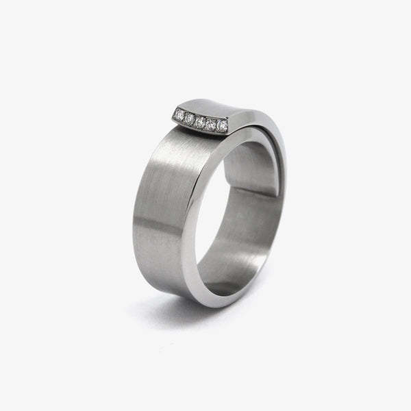 SPIRA RING - 5 DIAMONDS