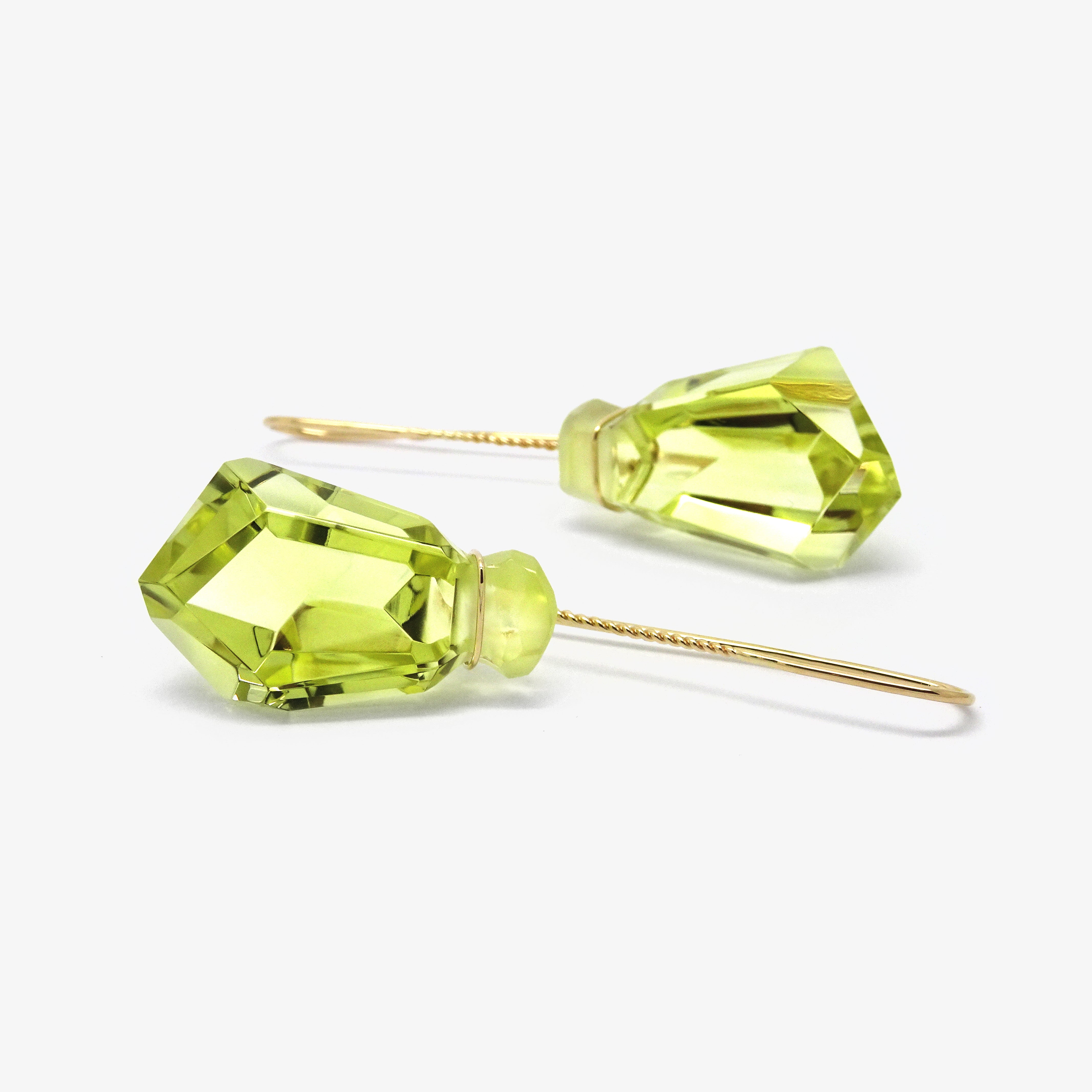 LEMON CITRINE EARRINGS