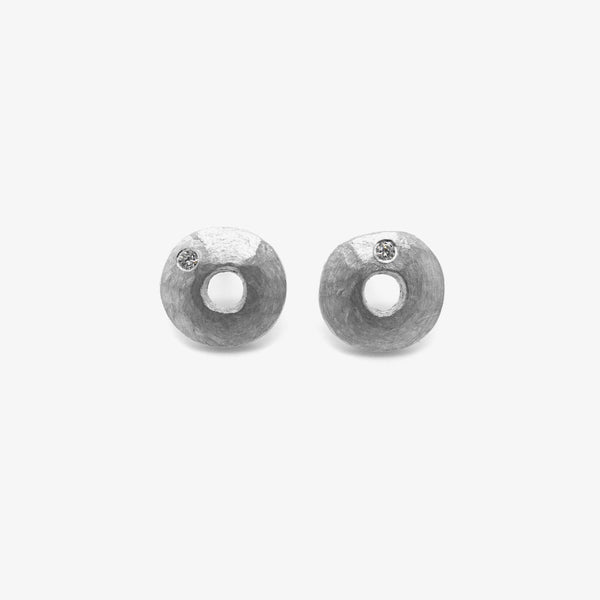 SMALL MILKYWAY STUDS + DIAMOND