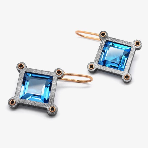XL TOPAZ URSA MAJOR EARRINGS