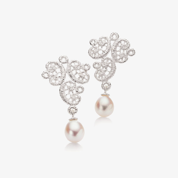 FIGARO EARRINGS + PEARLS