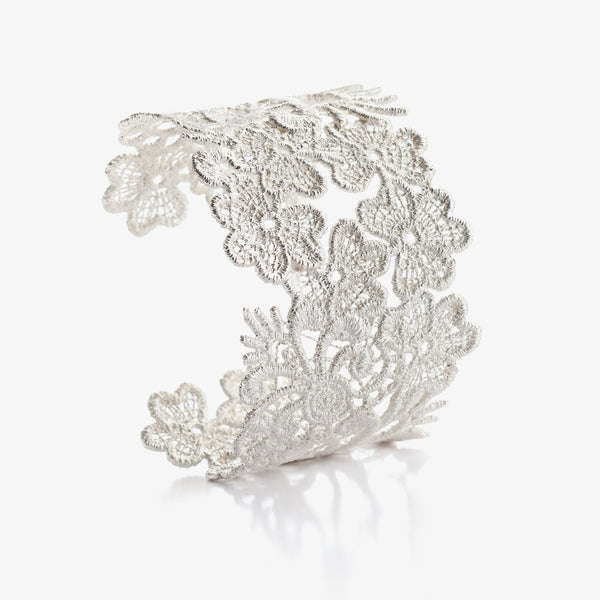 NOTTINGHAM CUFF - WIDE - SILVER