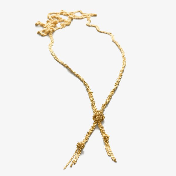 TWIST NECKLACE - GOLD PLATED