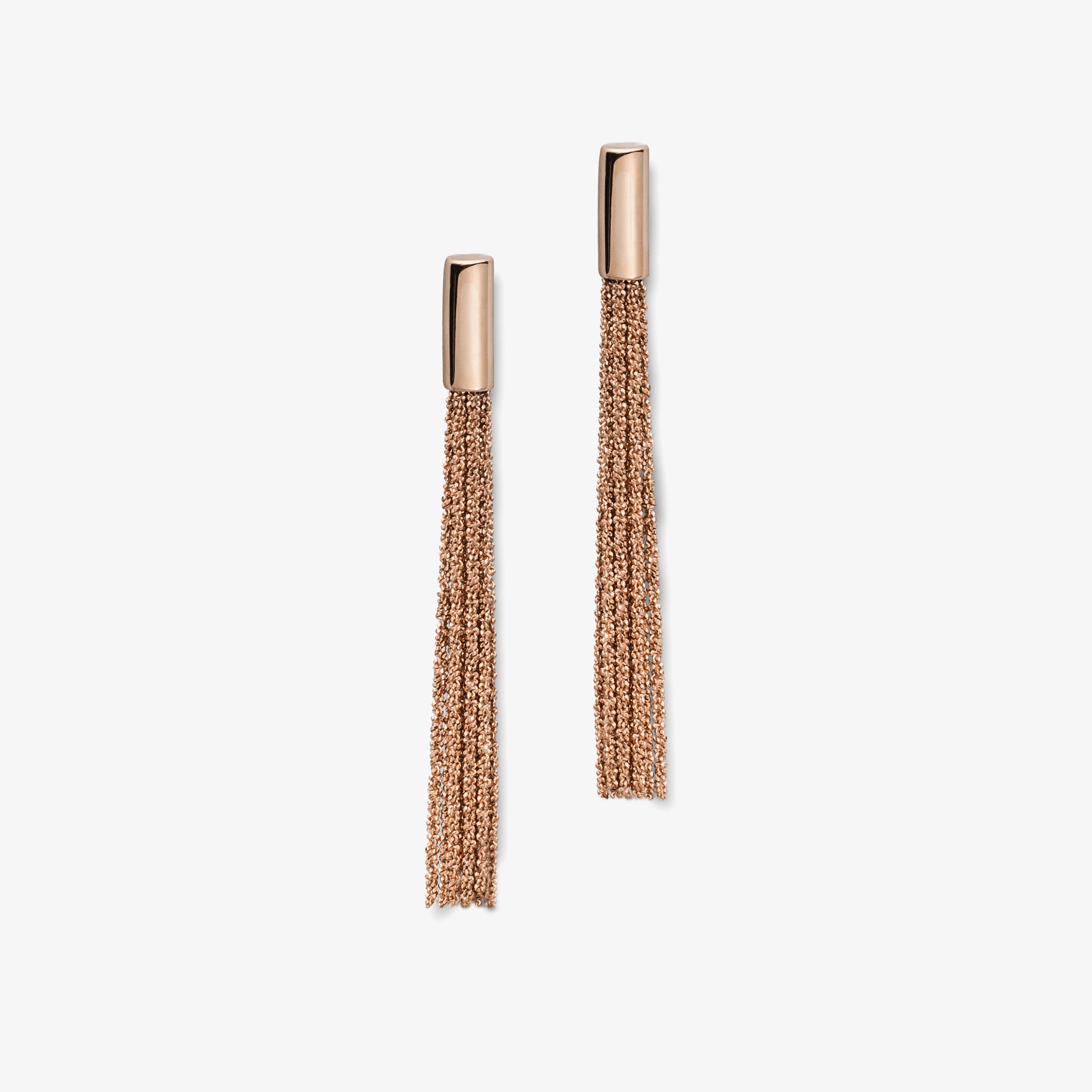 SHINE EARRINGS - ROSE GOLD PLATED