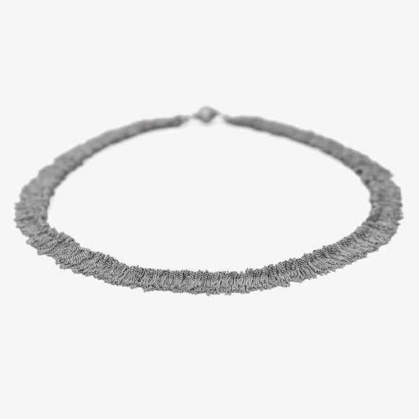 SIARA NECKLACE - WHITE RHODIUM