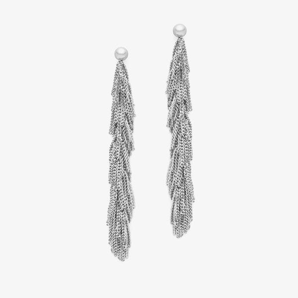 SIARA EARRINGS - WHITE RHODIUM