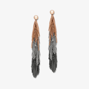 SIARA EARRINGS - ROSE WHITE BLACK