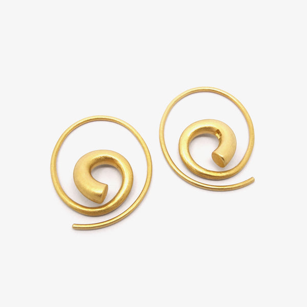 SPIRALE EARRINGS - GOLD