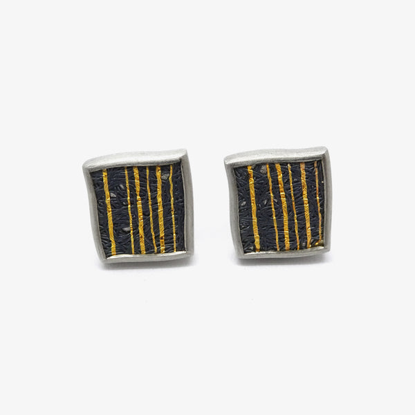 STUDS - VERTICAL GOLD