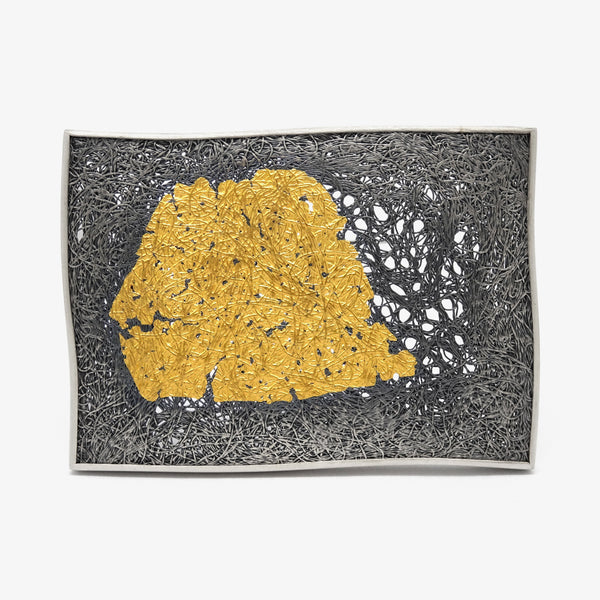 GOLD ISLAND BROOCH
