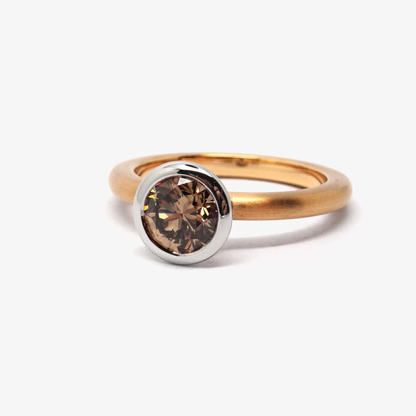 CASSANDRA ENGAGEMENT RING + SHERRY DIAMOND