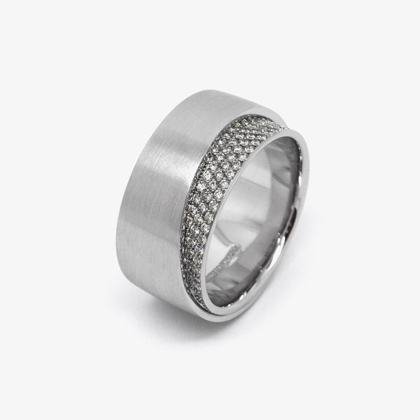 DUETTO RING - PLATINUM + DIAMONDS