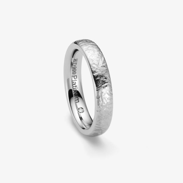 PUREST WEDDING RING - PLATINUM