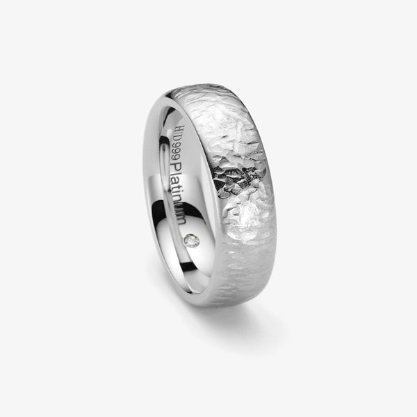 PUREST WEDDING RING - PLATINUM