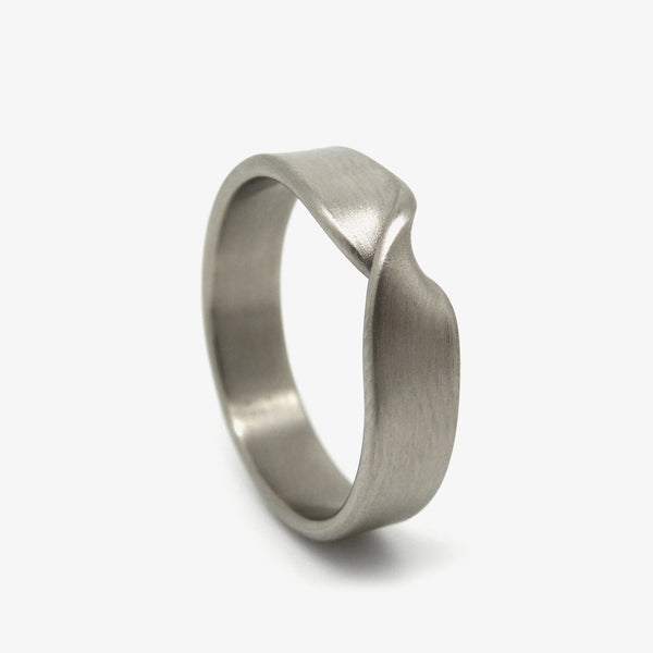FOLD WEDDING RING #19