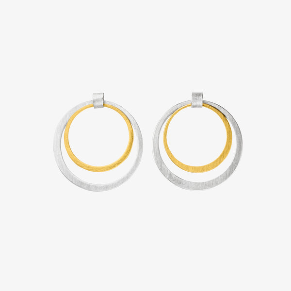 TWIN RING STUDS