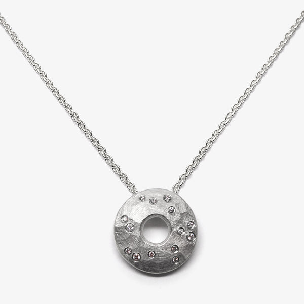 MILKYWAY PENDANT LARGE - 14 DIAMONDS