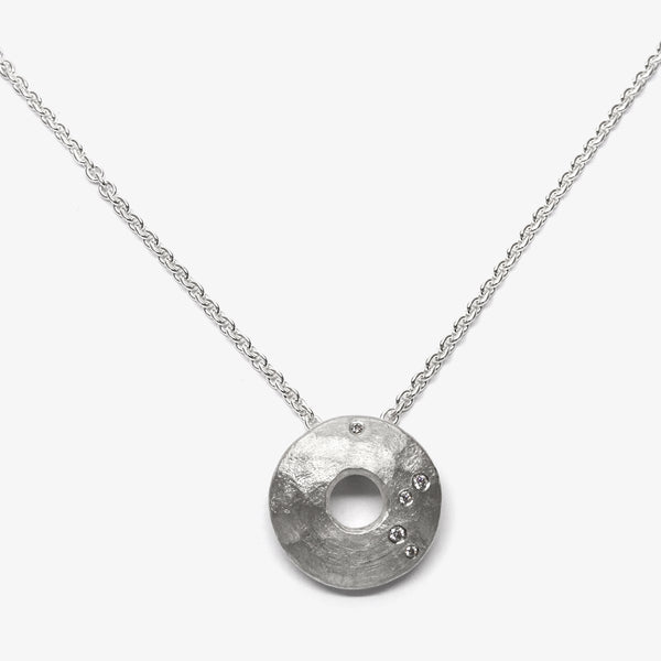 MILKYWAY PENDANT LARGE - 5 DIAMONDS