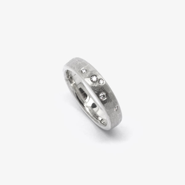 MILKYWAY RING + 5 DIAMONDS