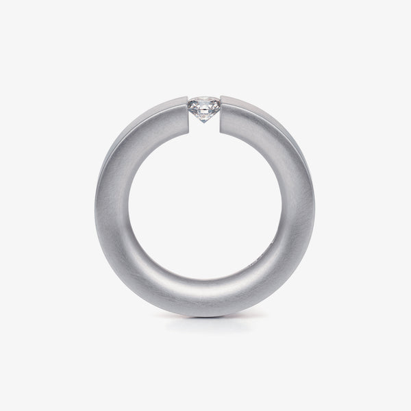 FLAT TENSION ENGAGEMENT RING